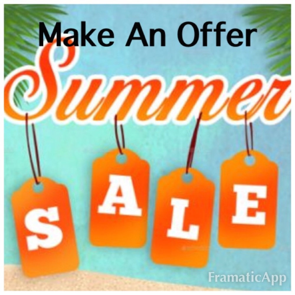 Reasonable offers accepted